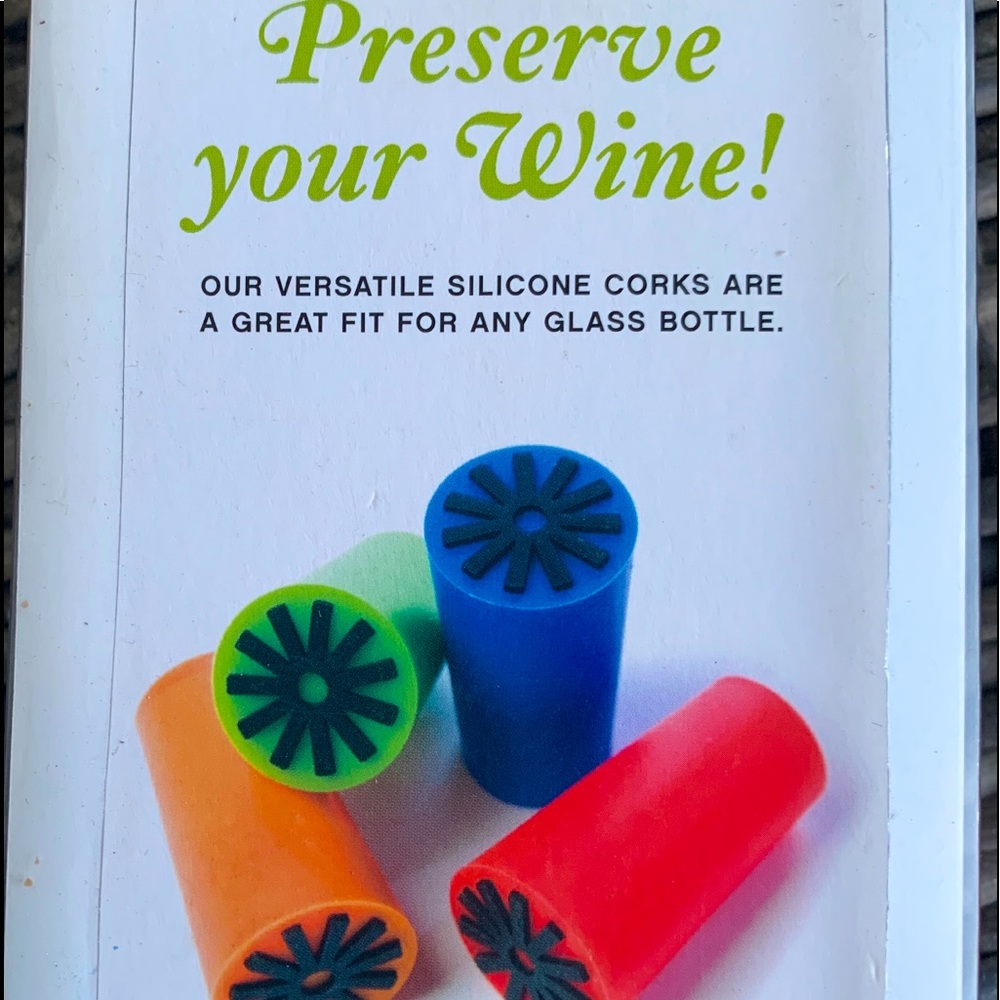 3 for $26 Brand New Silicone Corks